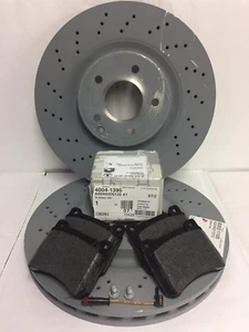 Genuine Mercedes-Benz C209 CLK AMG Sport Front Discs & Pads Kit NEW - Picture 1 of 11