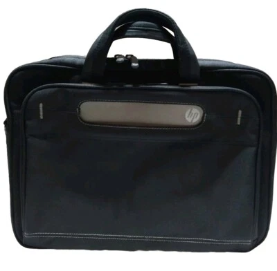 Maletín para portátil HP Hewlett Packard, acolchado, estuche de carga superior para computadora de 15" Foto 1 de 4