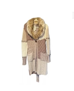 Chico’s Wool Rabbit Hair Cotton Cashmere Blend Heavy Cardigan Classic Mature - Bild 1 von 11