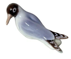 Vintage B&G Miniature Seagull Figurine Bird Dahl Jensen 1810 Bing Grondahl 3.5" - Picture 1 of 5