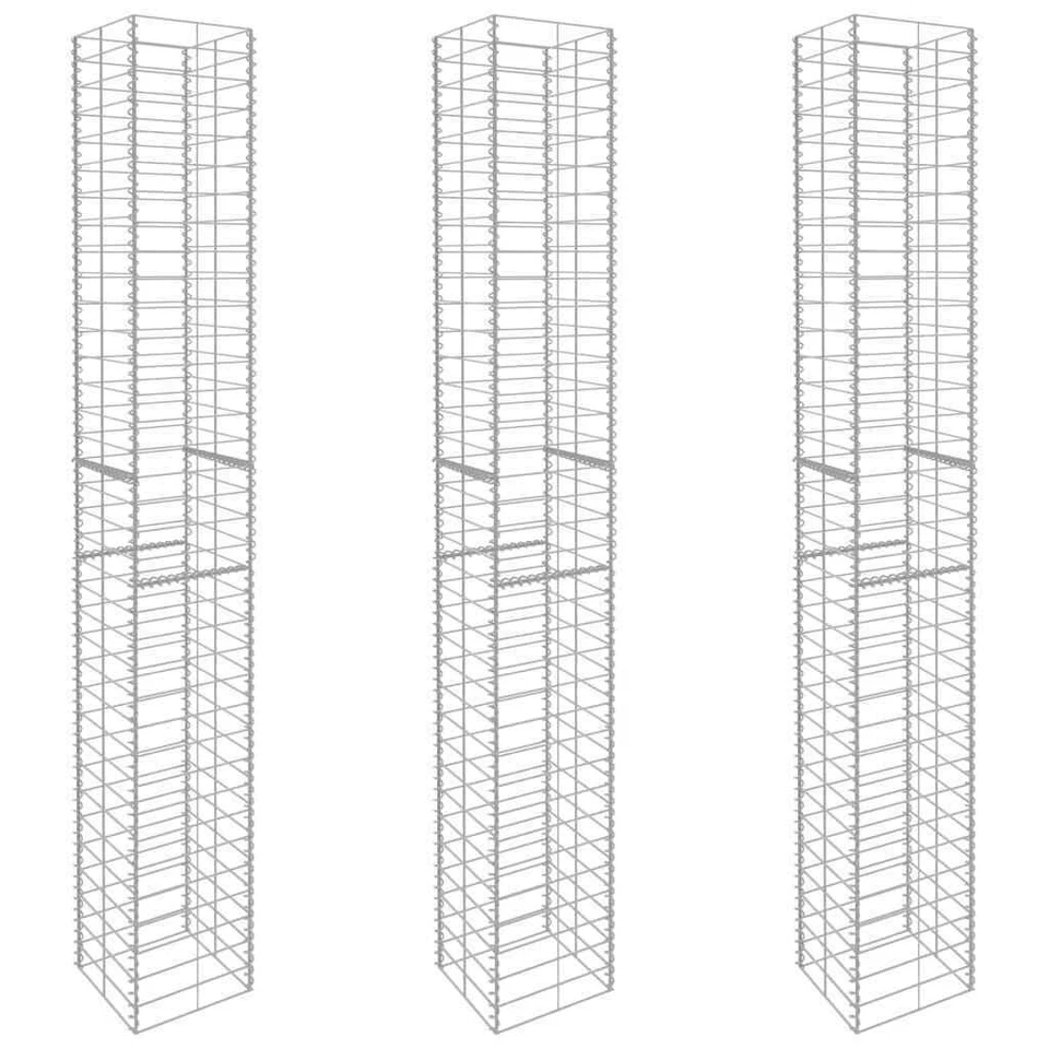 vidaXL Gabionenkörbe - 3 Stk. (14508811)