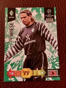 2010 2011 Panini Champions League Werder Bremen Limited Base Tim Wiese