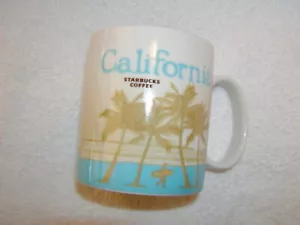 Tazza Starbucks serie da collezione 2009 - 2012 - California - NUOVA CON SCATOLA CON ETICHETTE - Foto 1 di 6