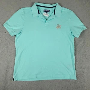 Vilebrequin Polo Shirt Boys Size XL Turquoise Johnny Collar Short Sleeve Kids - Picture 1 of 9