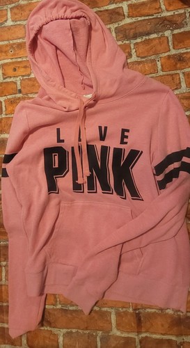 UNDERCOVER Victoria's Secret Felpa con Cappuccio Donna Rosa Taglia Media Med