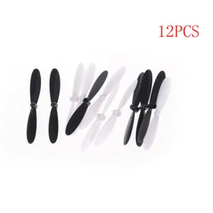 12Pcs 55MM long Propeller For HUBSAN X4 H107 H107C H107D Quadcop A JzJ&I4 - Picture 1 of 7