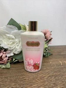 Rare Victoria's Secret Strawberries & Champagne Body Lotion 8.4 fl oz 70% Full - Picture 1 of 6