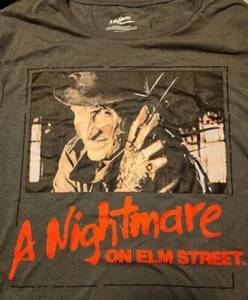 A NIGHTMARE ON ELM STREET*MOVIE*CHARCOAL*COTTON*T-SHIRT*SIZE XL*NEW* - Picture 1 of 1