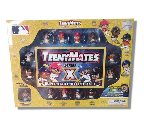 MLB Baseball Teenymates -Superstar Collector Set SERIES X  2023 - Factory sealed Cover