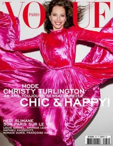 2017 APRIL VOGUE PARIS MAGAZINE - CHRISTY TURLINGTON COVER - Picture 1 of 1