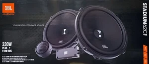 NUEVO JBL STADIUM-62CF 6.5" Componente 2 Vías Coche Audio Altavoces 6-1/2" (1 PAR) - Imagen 1 de 1