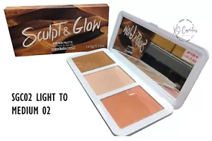 Models own Sculpt & Glow Highlighter Palette - Choose Color - Picture 1 of 7