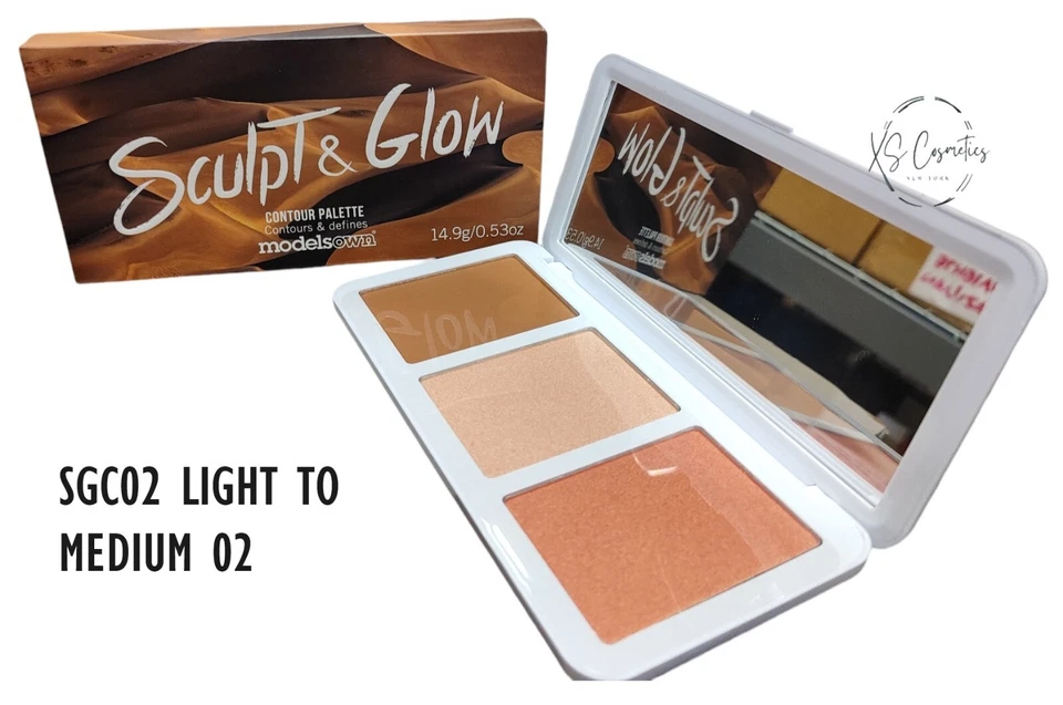 Models own Sculpt & Glow Highlighter Palette - Choose Color - Image 1 of 3