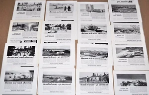 1966-71 AIRSTREAM TRAILER advertisements x17 Airstream Caravan Land Yacht 17 ads - Bild 1 von 5
