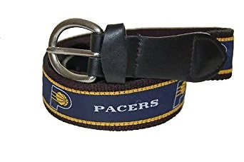 The Mark Adult Canvas Material NBA Indiana Pacers Belt 42 Cover