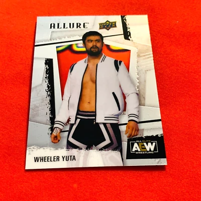 Wheeler Yuta .. AEW ROOKIE .. 2022 Upper Deck Allure Wrestling Card 16 - Image 1 of 2