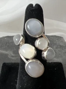 Stunning Lilly Barrack Quartz Artisan Ring Size 8 11.5 Grams - Picture 1 of 13
