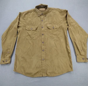 Clearwater Outfitters Button Up Shirt Men's Brown Long Sleeve Size M - Picture 1 of 18