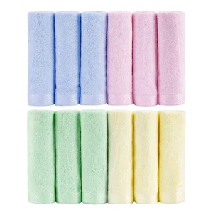 Baby Washcloths Extra Soft Absorbent for Newborn/Infant/Kids/Adults - 12 Pack... - Picture 1 of 6