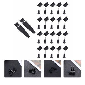 20 Pairs Bouche De Casque Anti-poussière Fiche Protecteur Bouchon Téléphone - Zdjęcie 1 z 12
