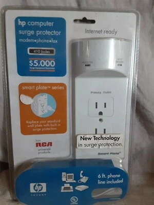 Hp Computer Surge Protector Smart Plate Series NIP - Image 1 of 4