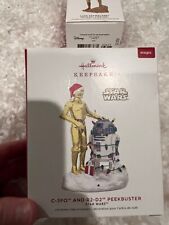 Hallmark Keepsake Star Wars C-3PO and R2-D2 Peekbuster Sound Toy holiday 2019