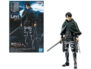 Banpresto Attack On Titan Levi Figure Statue Survey Corps Levi The Final Season - Imagen 1 de 1