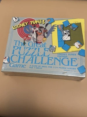 Juego The Great Puzzle Challenge - Edición Looney Tunes 1989 WB Nuevo Precintado Foto 1 de 2