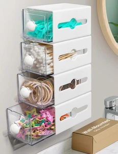 Qtip Halter für Badezimmer Wand Organizer &#8211; Badezimmer Dekor, Schlafsaal Zimmer Essenz - Bild 1 von 9