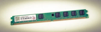 RAM 2GB PC-5300 DDR2 667MHz - 2Rx8 -  Trascend - low profile - Immagine 1 di 2