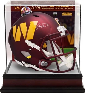 Jayden Daniels Commanders Signed 2024 Rookie of the Year Authentic Helmet w/Case - Picture 1 of 3