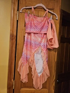 Conjunto de 3 faldas de bikini de sirena de Wonder Nations talla XL 18 colores puestas de sol para niñas grandes - Imagen 1 de 8