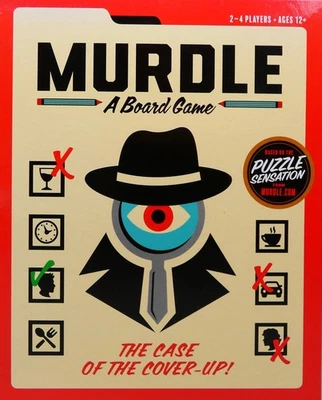 Murdle Board Game - The Case of the Cover-Up - (12+) - New  - Image 1 of 4