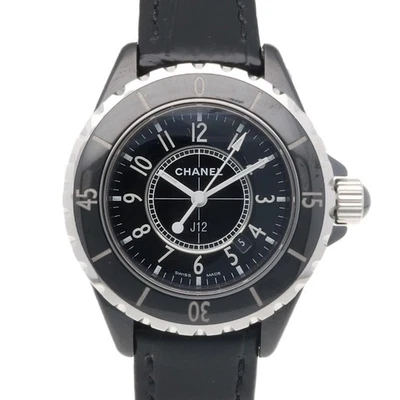 Relógios CHANEL J12 H0680 cerâmica aço inoxidável usados - Imagem 1 de 4