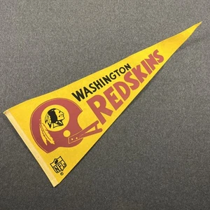 Washington Redskins Commanders NFL 1970s Vintage Pennant 29.75” - Picture 1 of 10