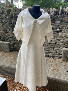 Lizabella Mother of Bride Groom Dress And Bolero BNWT Size Uk8 - Picture 1 of 12