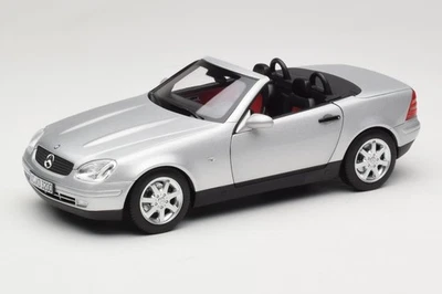 183020 Mercedes SLK R170 Brillant Silver Norev 1/18