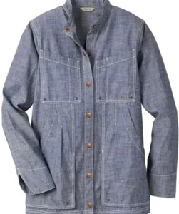Duluth Trading Wurzelstock Gartenkittel blau Denim Chambray XL - Bild 1 von 13