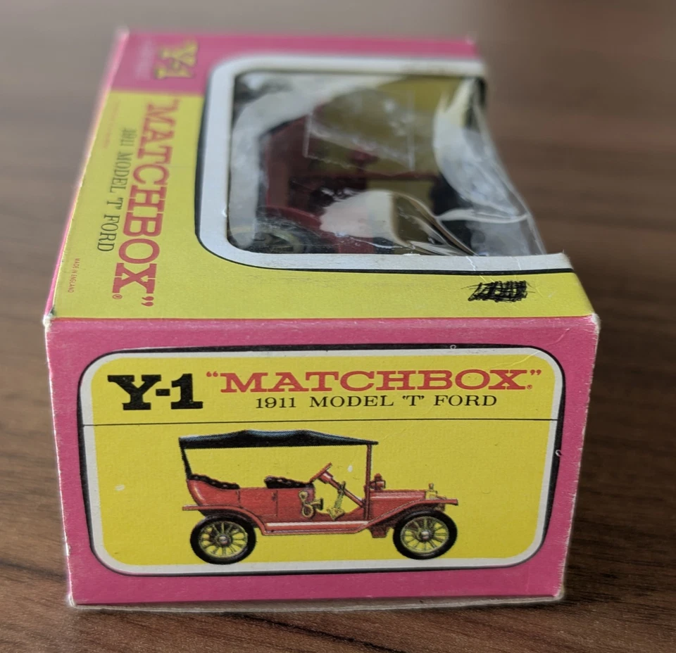 Matchbox 1911 Model "T" Ford Y-1, A Lesney Product. Models Of Yesteryear — 第 1/3 张图片