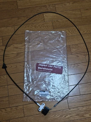 Genuine Nissan OEM S13 SILVIA Bonnet Release Cable Wire 65620-35F45 Foto 1 de 4