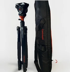 iFootage Gazelle Carbon Fiber Camera 74” Tall Tripod W Head. Photography - Picture 1 of 10