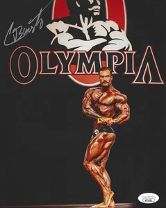 CHRIS BUMSTEAD AUTOGRAFO FIRMATO 8X10 FOTO BODYBUILDING MR O OLYMPIA CBUM JSA #4 - Foto 1 di 2