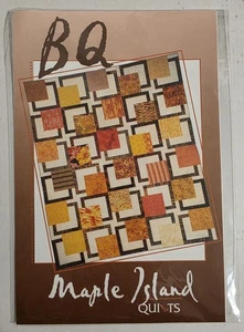 Edredones Maple Island "BQ" patrón de edredón #705 varios tamaños costura acolchado hogar - Imagen 1 de 2