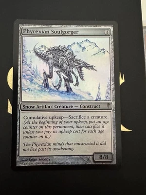MTG Phyrexian Soulgorger Coldsnap FOIL Light Play - Image 1 of 3