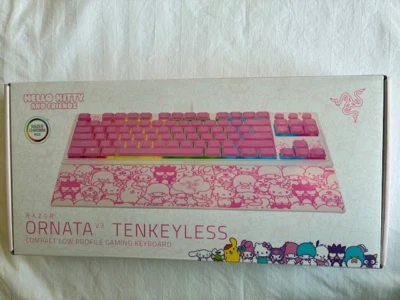 Razer Ornata V3 Tenkeyless Hello Kitty Compact Low Profile Gaming Keyboard - Image 1 of 2