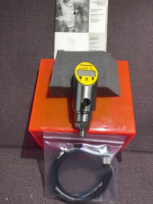 TURK PS010V-303-LI2UPN8X-H1141 PRESSURE SENSOR WITH CONTROL CBL AND MANUAL (A-2) - Image 1 of 4