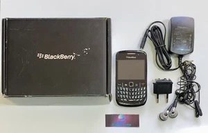 Téléphone GSM Mobile Blackberry 8520 Curve Noir KP - Complet Unlocked Débloqué - Foto 1 di 9