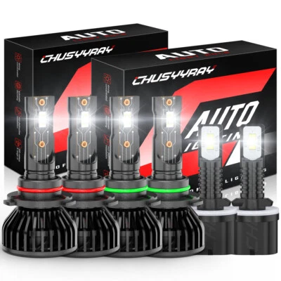 For Oldsmobile Aurora 1995-2003 9005 9006 880 Headlight & Foglight LED Bulbs - Image 1 of 4