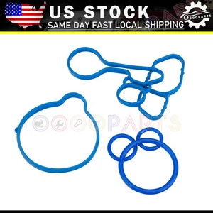 New Material ACM Oil Cooler Seals Gasket Kit For Chevy Trax CruzeBuick 1.4L - Picture 1 of 8