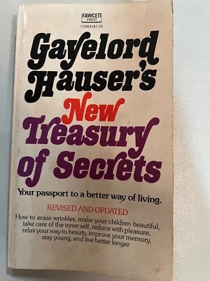 Gayelord Hauser's New Treasury of Secrets, Better Living, Revised and Updated - Imagem 1 de 4